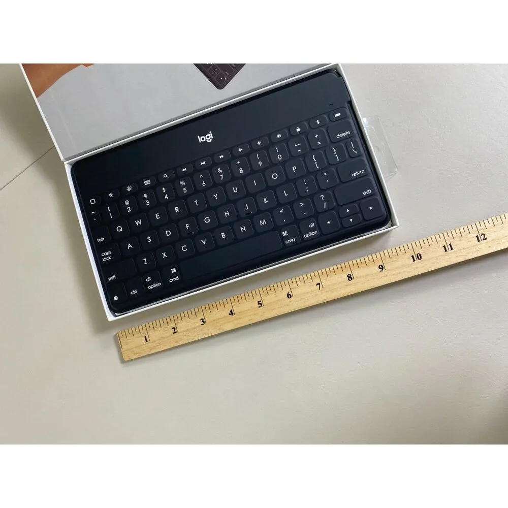 NEW Logitech Keys-To-Go Ultra Slim Bluetooth Keyboard For iPhone/iPad/Apple TV